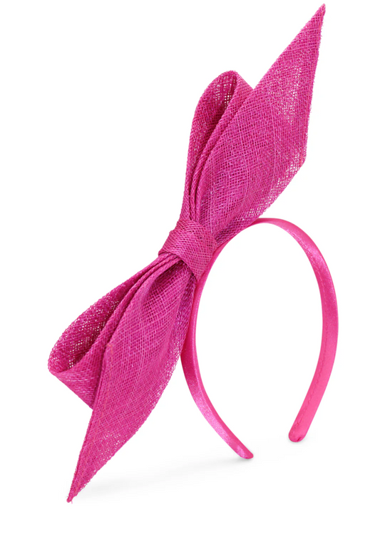 MADELINE FASCINATOR HOT PINK