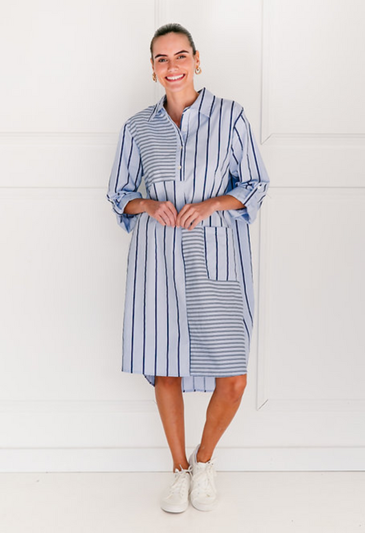 SOUL SPARROW STRIPE DRESS