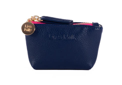 LIV & MILLY COIN PURSE NAVY