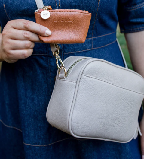 LIV & MILLY COIN PURSE TAN