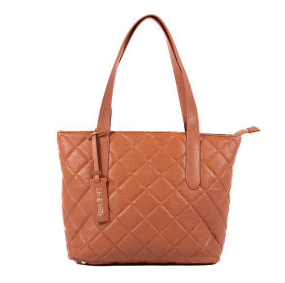 LIV & MILLY QUILTED REMI TAN