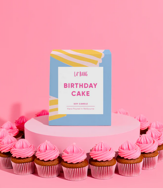 LA BANG CANDLE BIRTHDAY CAKE