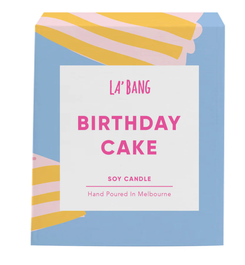 LA BANG CANDLE BIRTHDAY CAKE