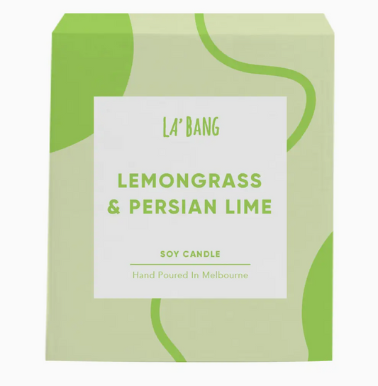 LA BANG CANDLE LEMONGRASS & PERSIAN LIME