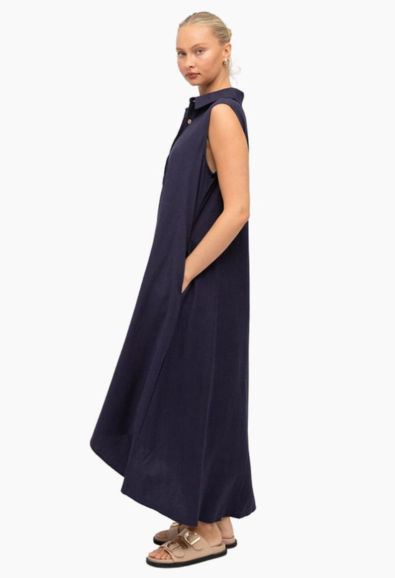 LABEL OF LOVE NAVY DRESS