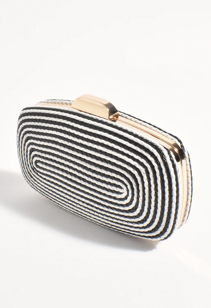 LEELA ROPE DETAIL CLUTCH