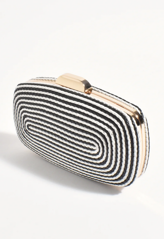 LEELA ROPE DETAIL CLUTCH