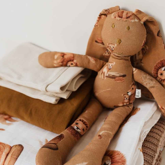 SNUGGLE HUNNY LION ORGANIC SNUGGLE BUNNY-ROAR