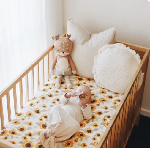 SUNFLOWERS COT QUILT