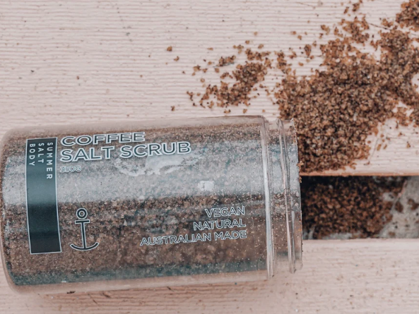 SUMMER BODY SALT SCRUB COFFEE 350G TUB