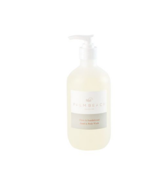 PALM BEACH HAND & BODY WASH CLOVE & SANDAL 500ML
