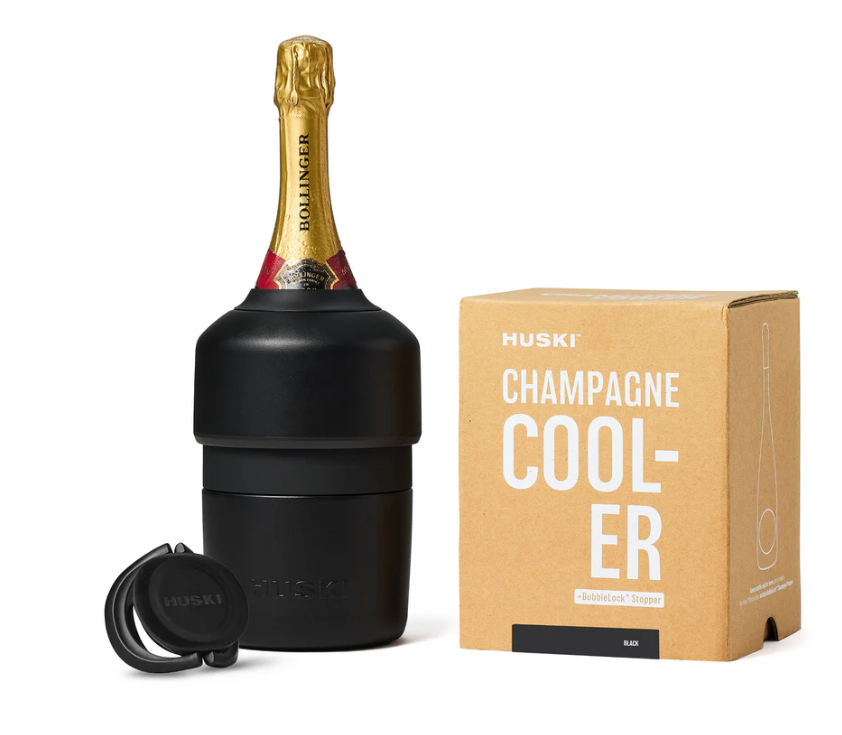 HUSKI CHAMPAGNE COOLER BLACK