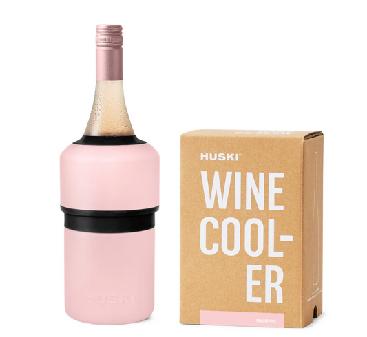 HUSKI WINE COOLER- POWDER PINK