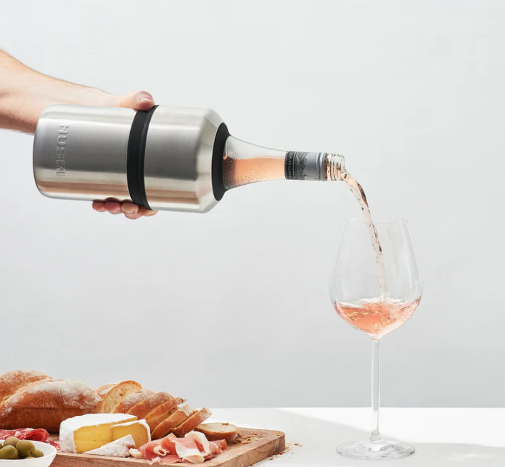 HUSKI WINE COOLER- POWDER PINK