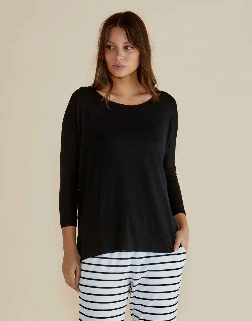 BETTY BASICS MILAN TOP BLK