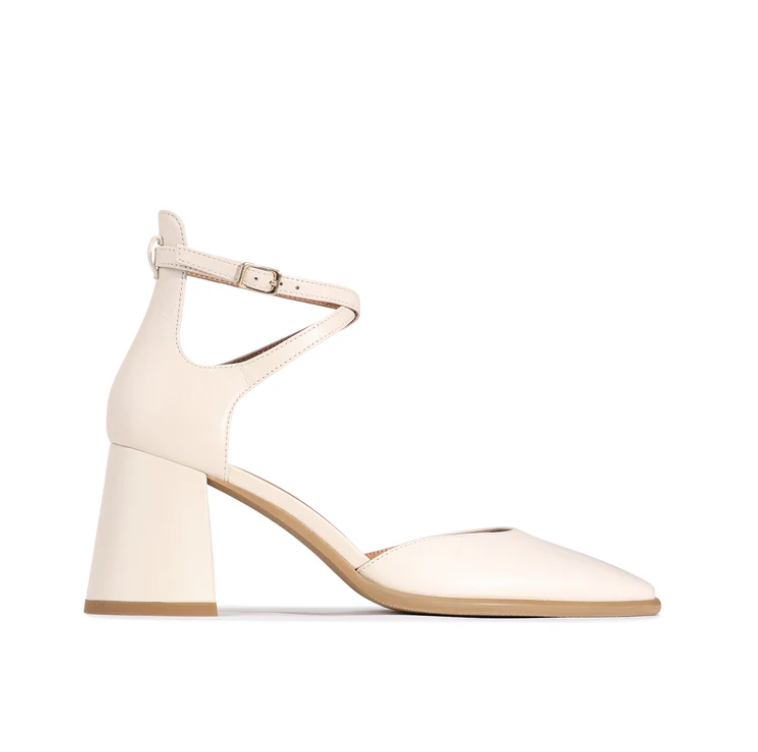 EOS ZAN LEATHER HEEL BONE