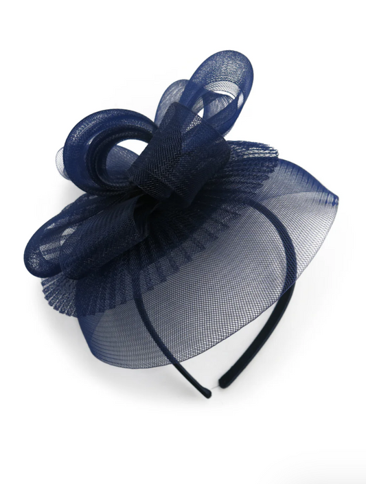 SIMONE FASCINATOR NAVY