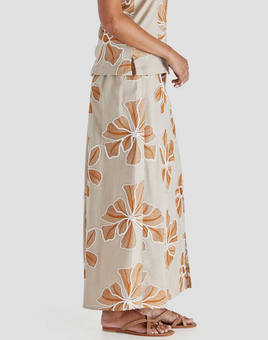 SASS FINLEY SKIRT TAN