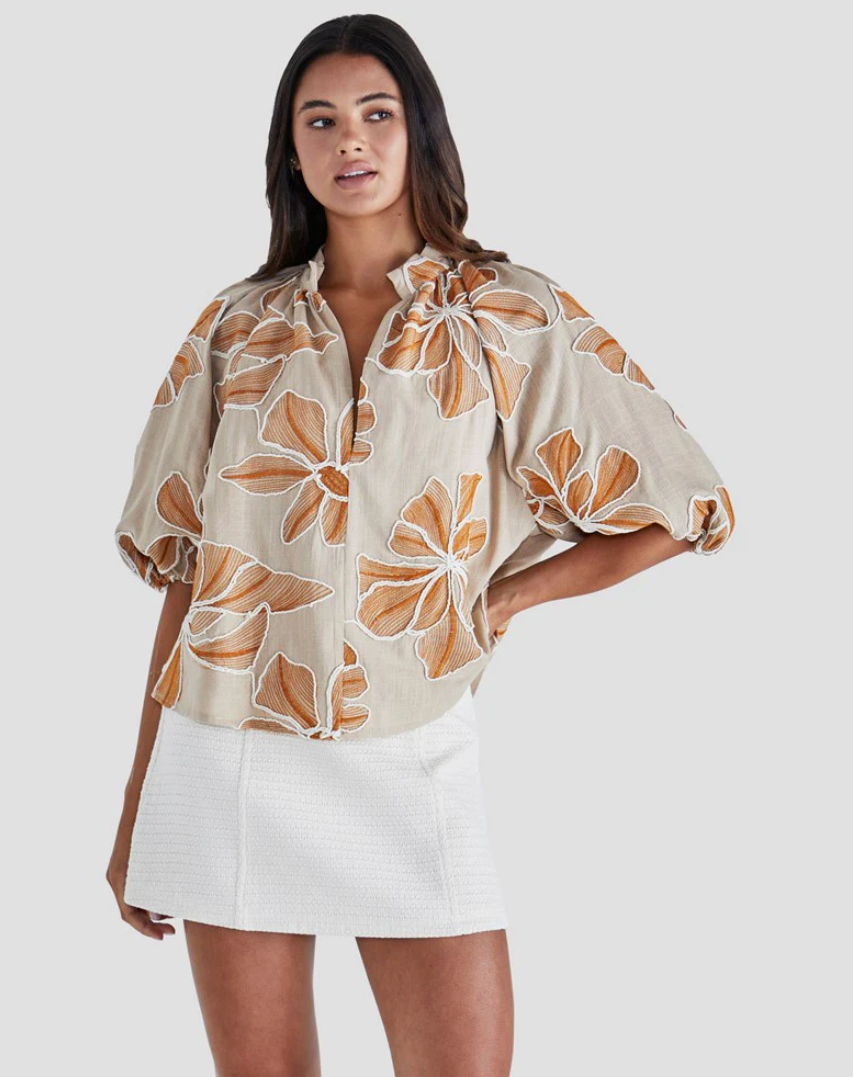 SASS FINLEY TOP TAN