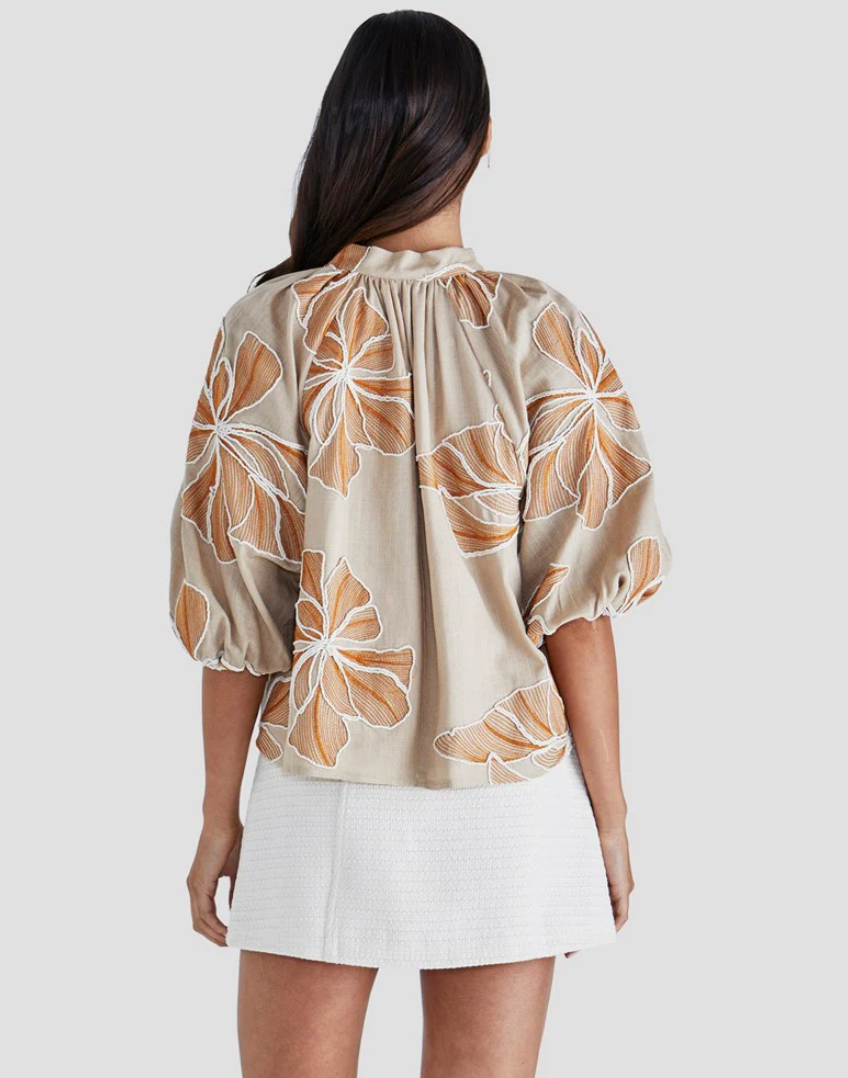 SASS FINLEY TOP TAN