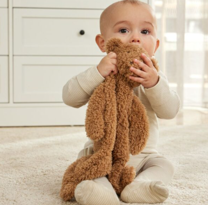 CUDDLY BEAR COMFORTER ASSORTED