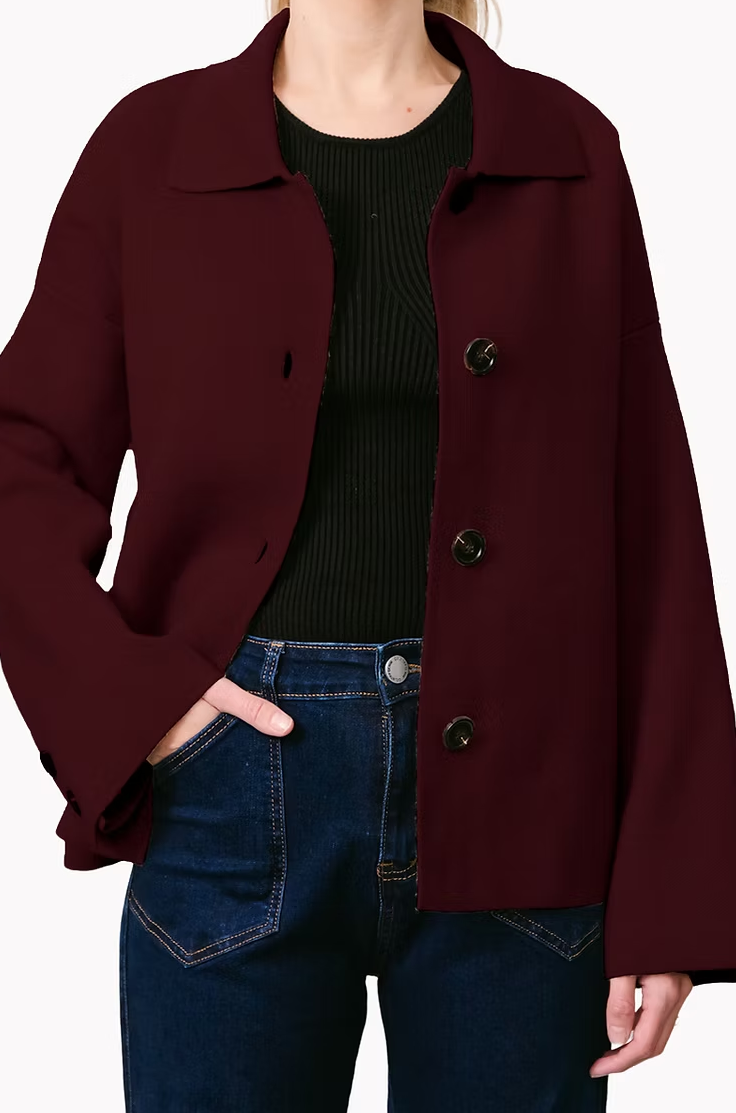 SUNNY GIRL KNIT JACKET BURG