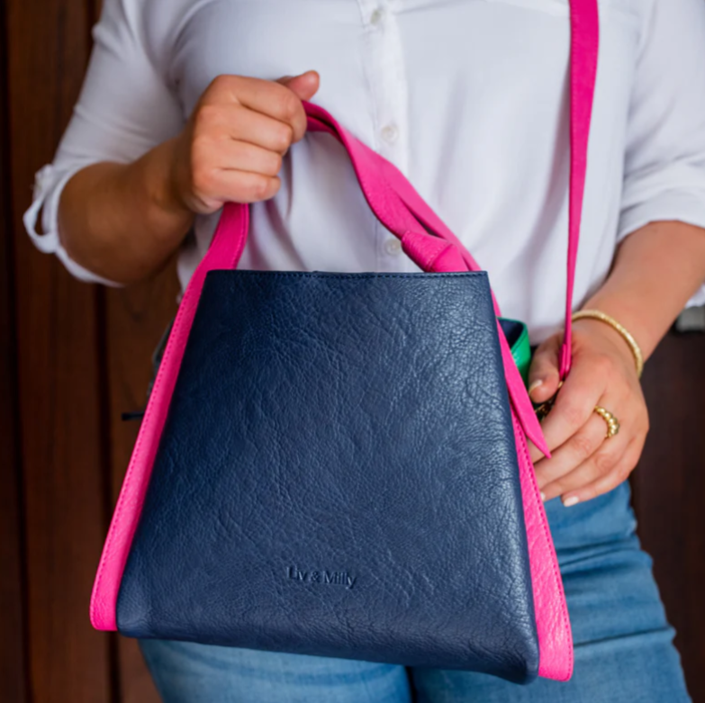LIV&MILLY TANYA NAVY/ GREEN/ PINK