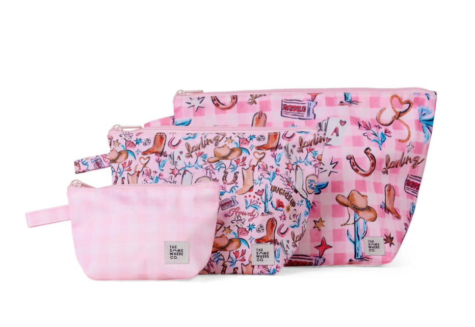 SWC BUCKLE UP POUCH TRIO