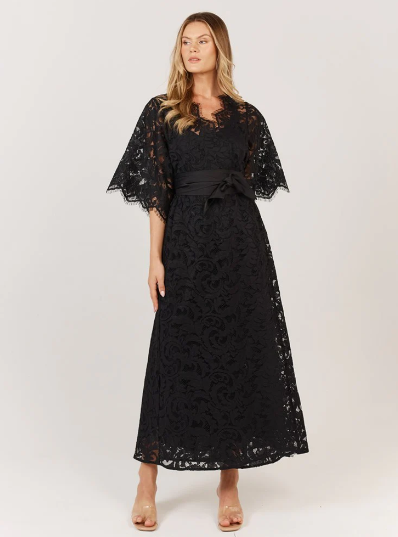 FATE & BECKER BAHAMA DRESS BLACK
