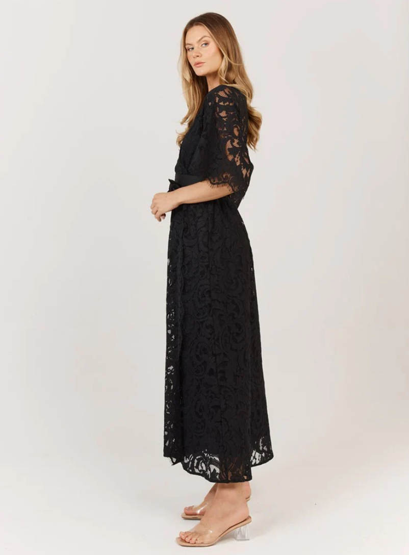 FATE & BECKER BAHAMA DRESS BLACK