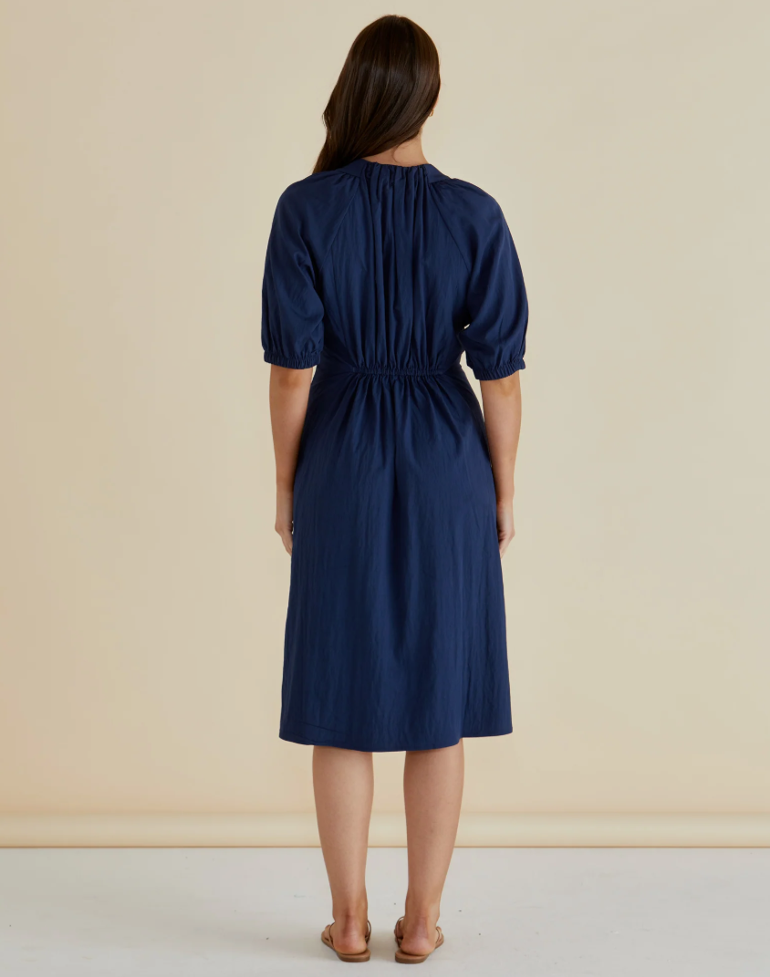 BETTY BASICS EMERY DRESS NAVY