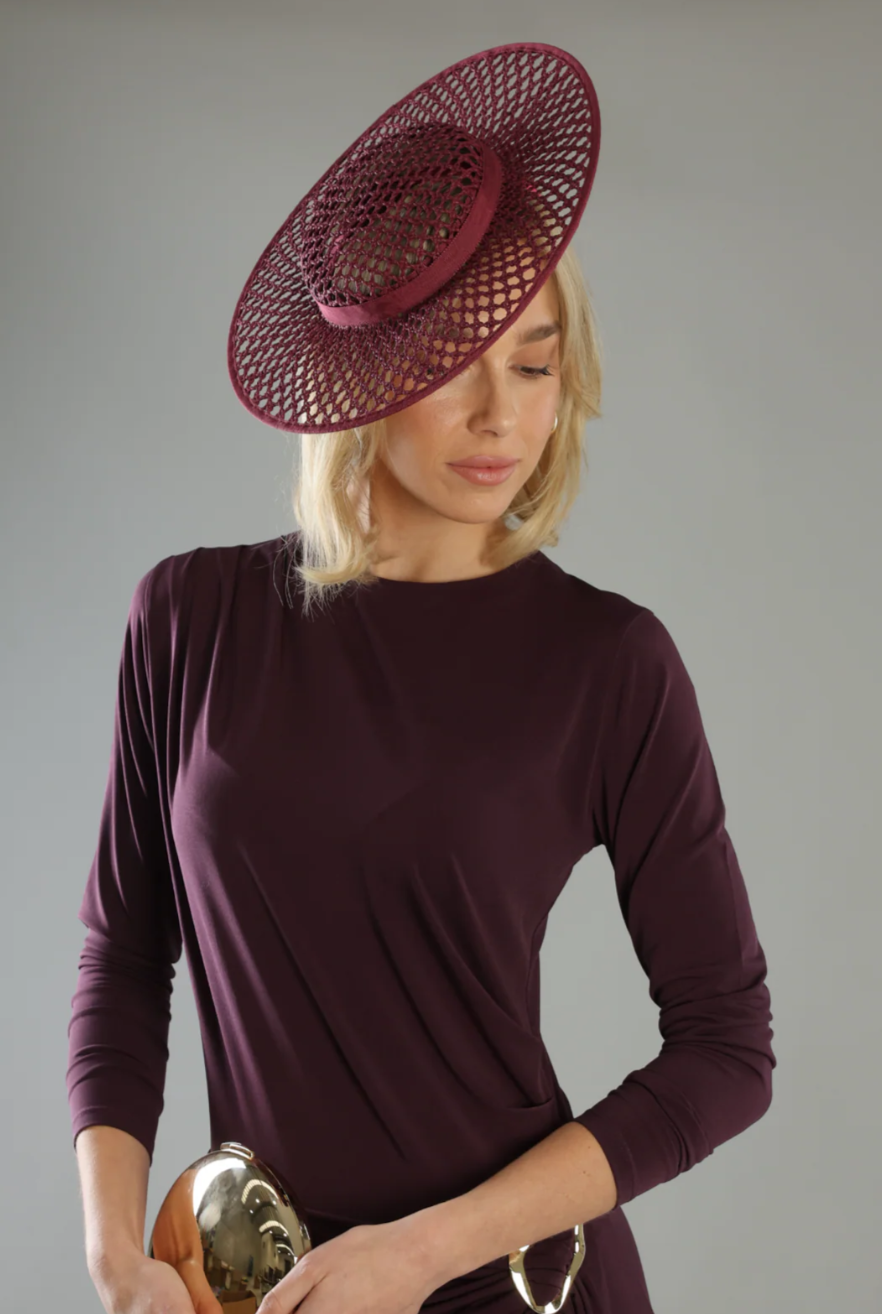 CASSY RACEWEAR BOATER DARK CHERRY