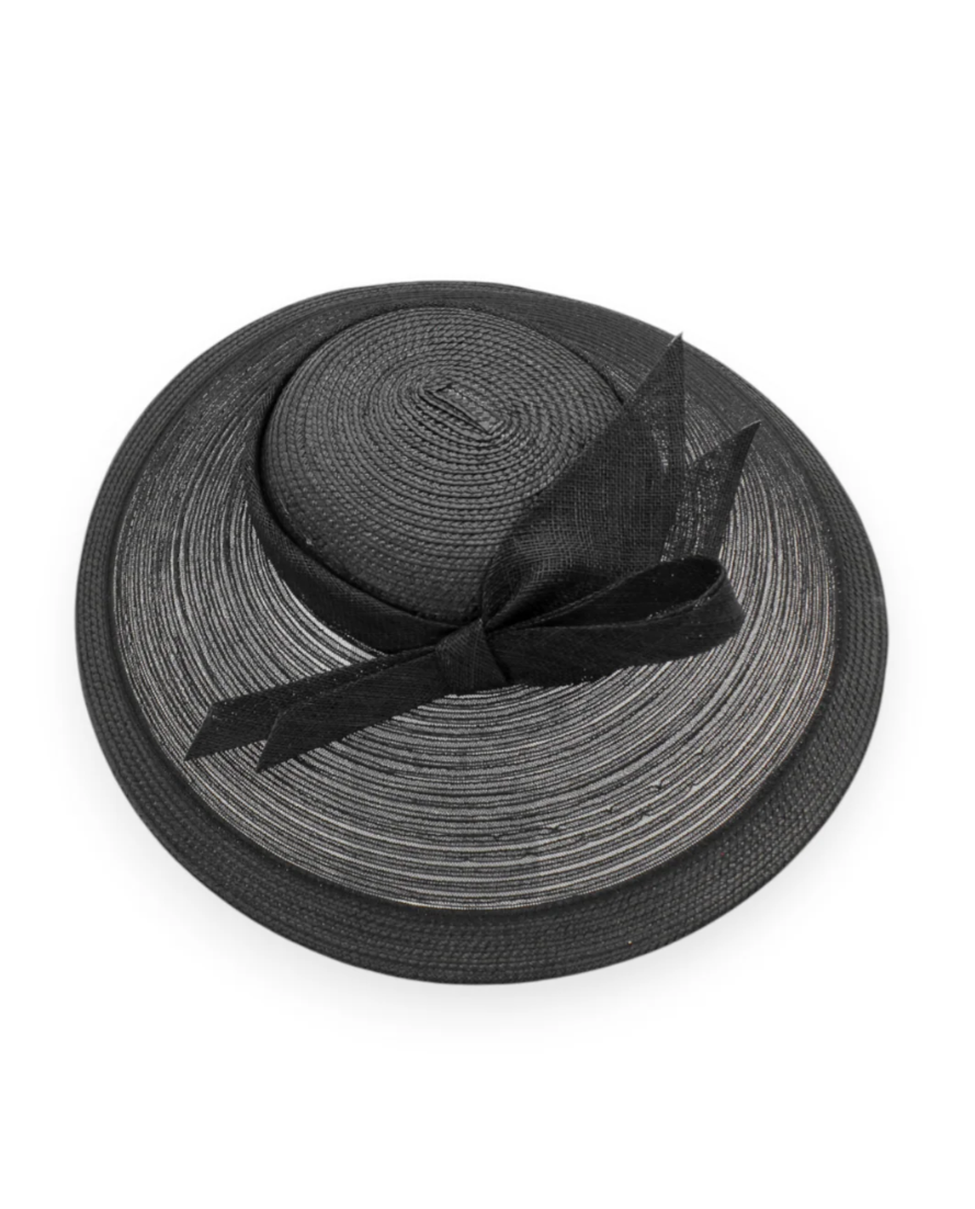 JOSEPHINE FASCINATOR BLACK
