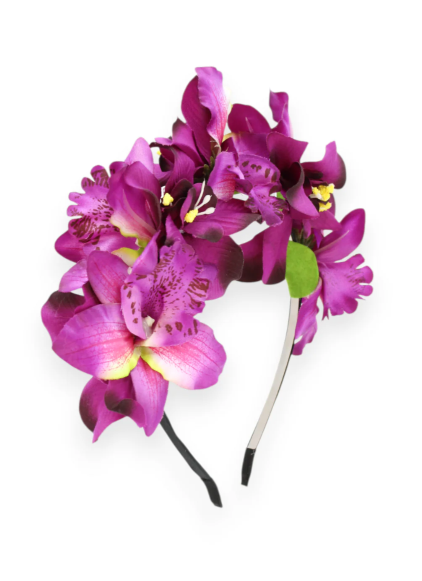 AMRITA FLOWER CROWN PURPLE