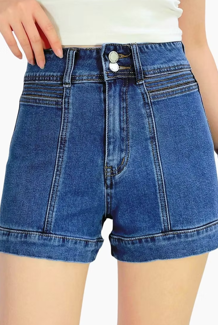 COUNTRY DENIM STITCH SHORT