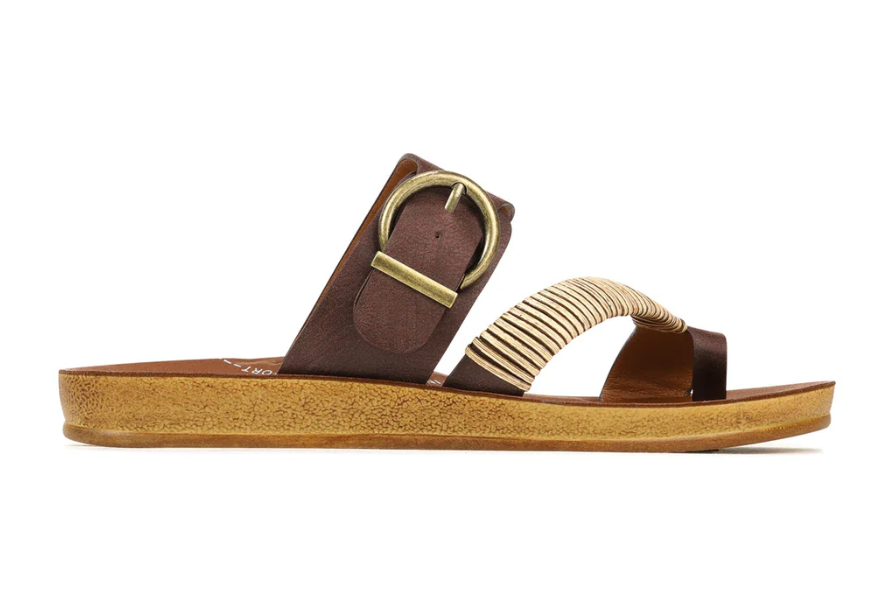 LOS CABOS BRIA SANDAL MOCHA