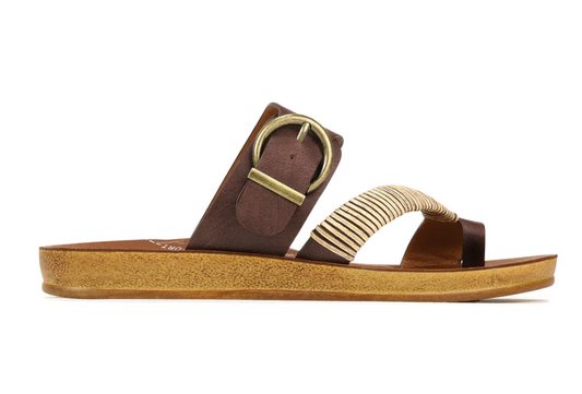 LOS CABOS BRIA SANDAL MOCHA