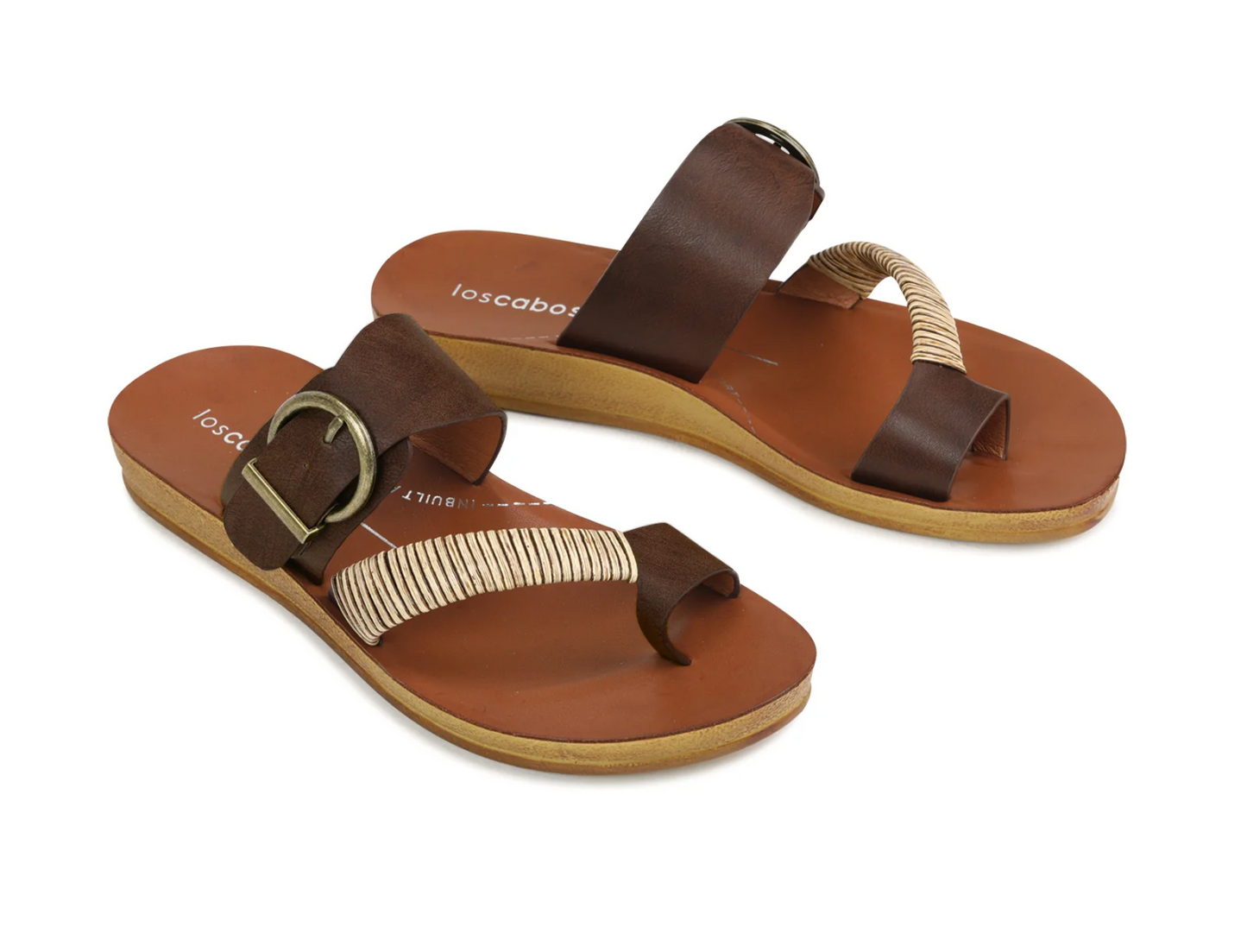 LOS CABOS BRIA SANDAL MOCHA