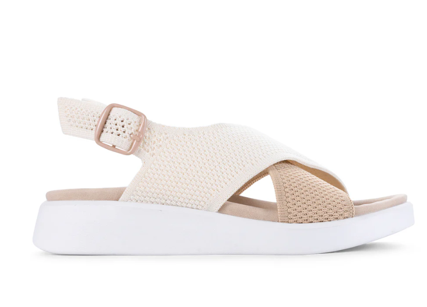LOS CABOS BOGOTA SANDAL IVORY