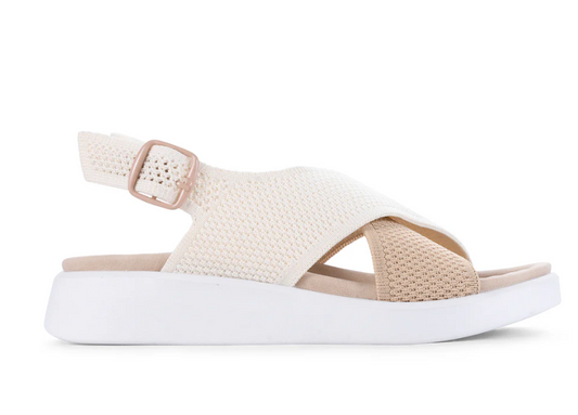 LOS CABOS BOGOTA SANDAL IVORY