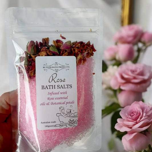 ROSE BATH SALTS - EPSOM