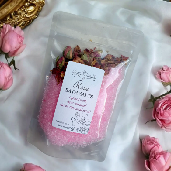 ROSE BATH SALTS - EPSOM