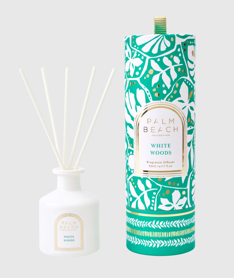 PALM BEACH MINI DIFFUSER WHITE WOODS 50ML