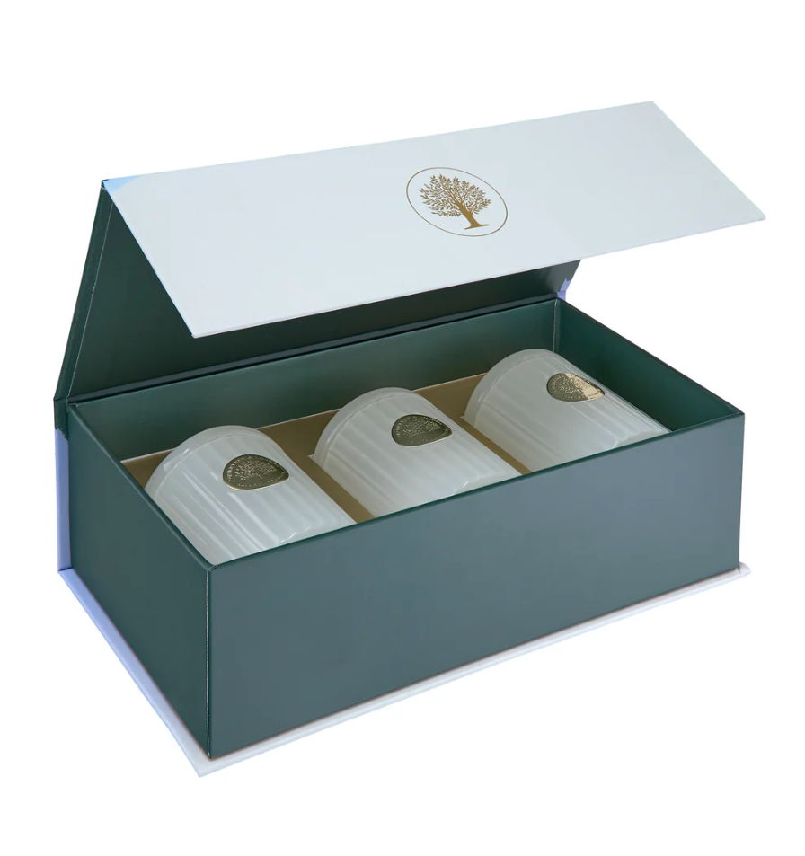 WAVERTREE & LONDON CHRISTMAS TRIO CANDLE SET