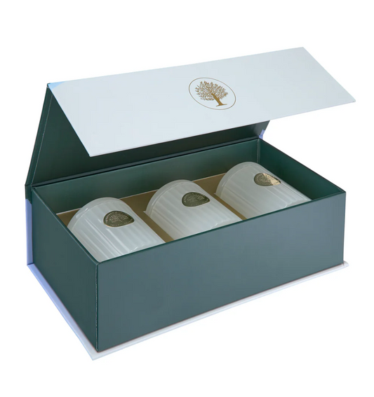 WAVERTREE & LONDON CHRISTMAS TRIO CANDLE SET