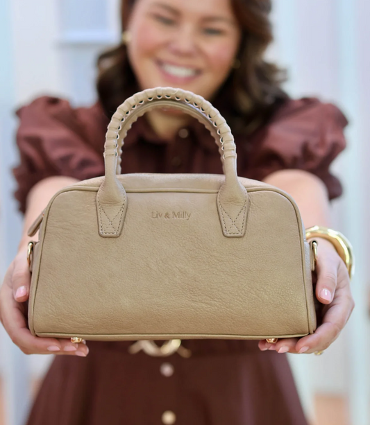 LIV & MILLY TONIA BAG CARAMEL