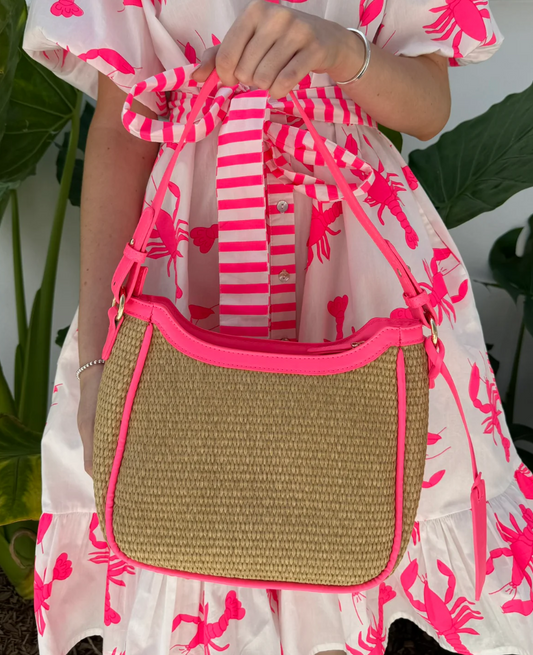 LIV & MILLY MACKENZIE BAG NEON CORAL