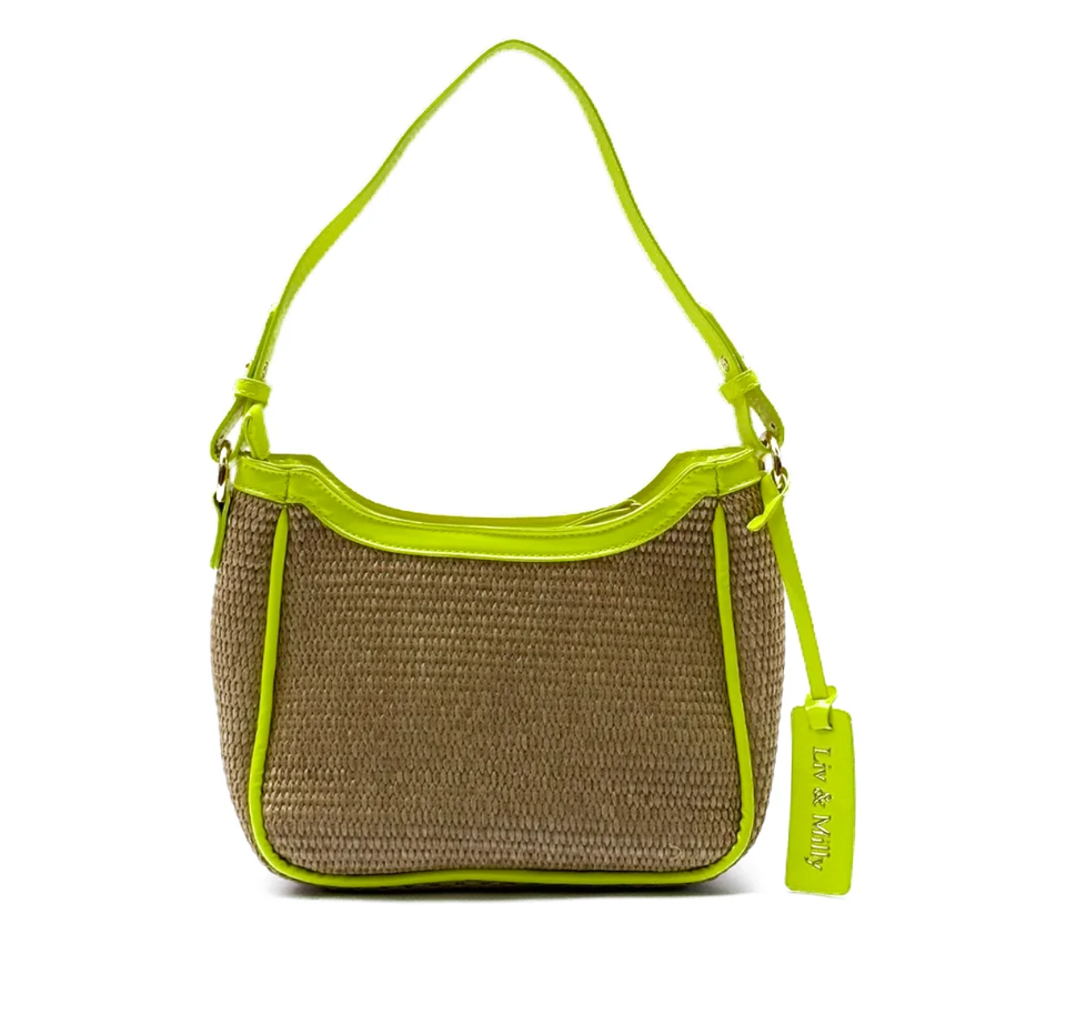 LIV & MILLY MACKENZIE BAG NEON YELLOW