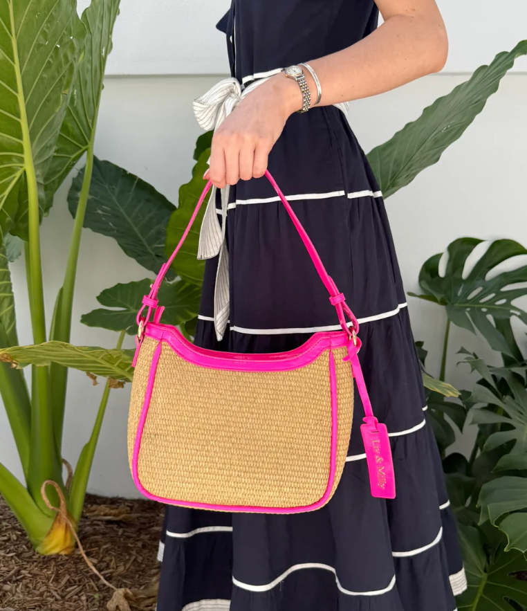 LIV & MILLY MACKENZIE PATENT PINK