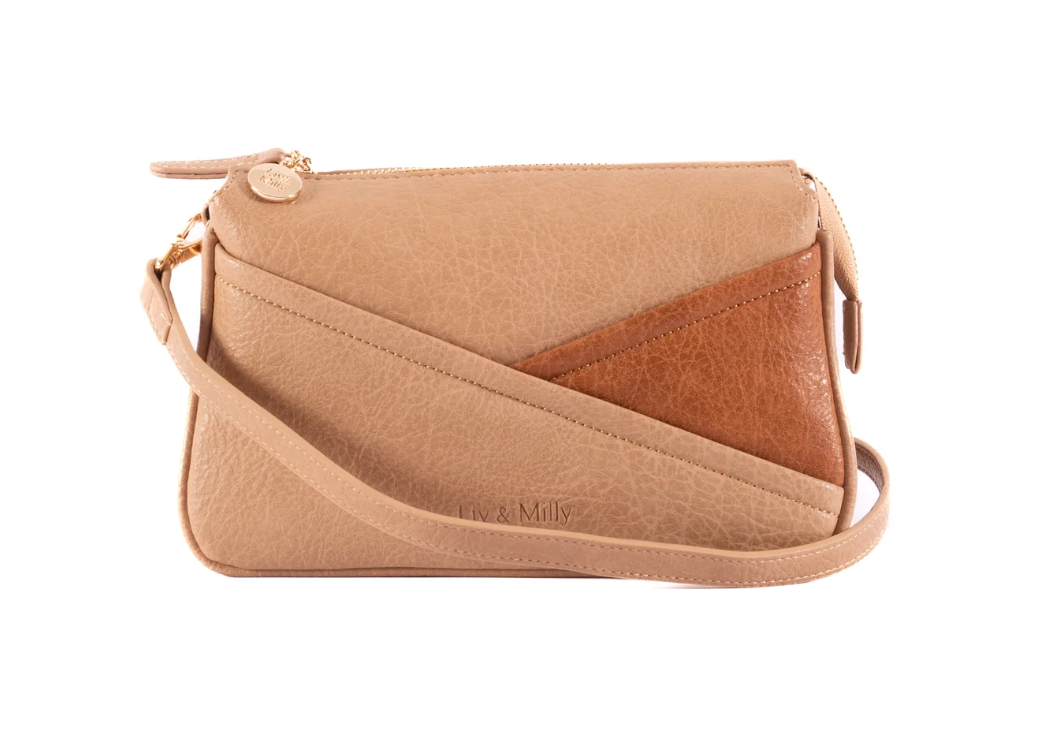 LIV & MILLY AVA BAG CARAMEL